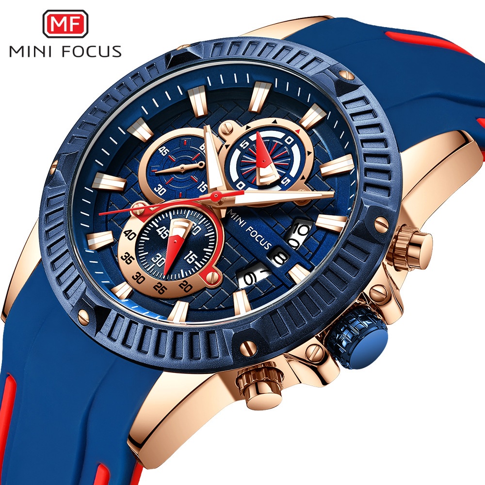Mini Focus Watch - Black/Yellow