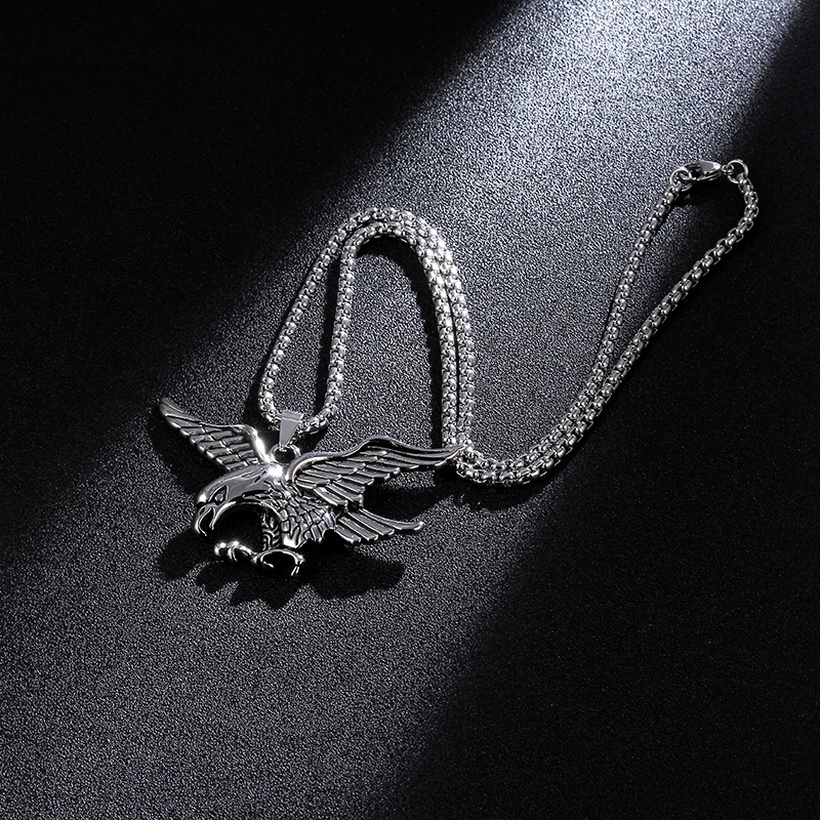 Eagle Necklace - Silver