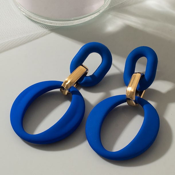 AD-27565 Earrings - Blue / Type2