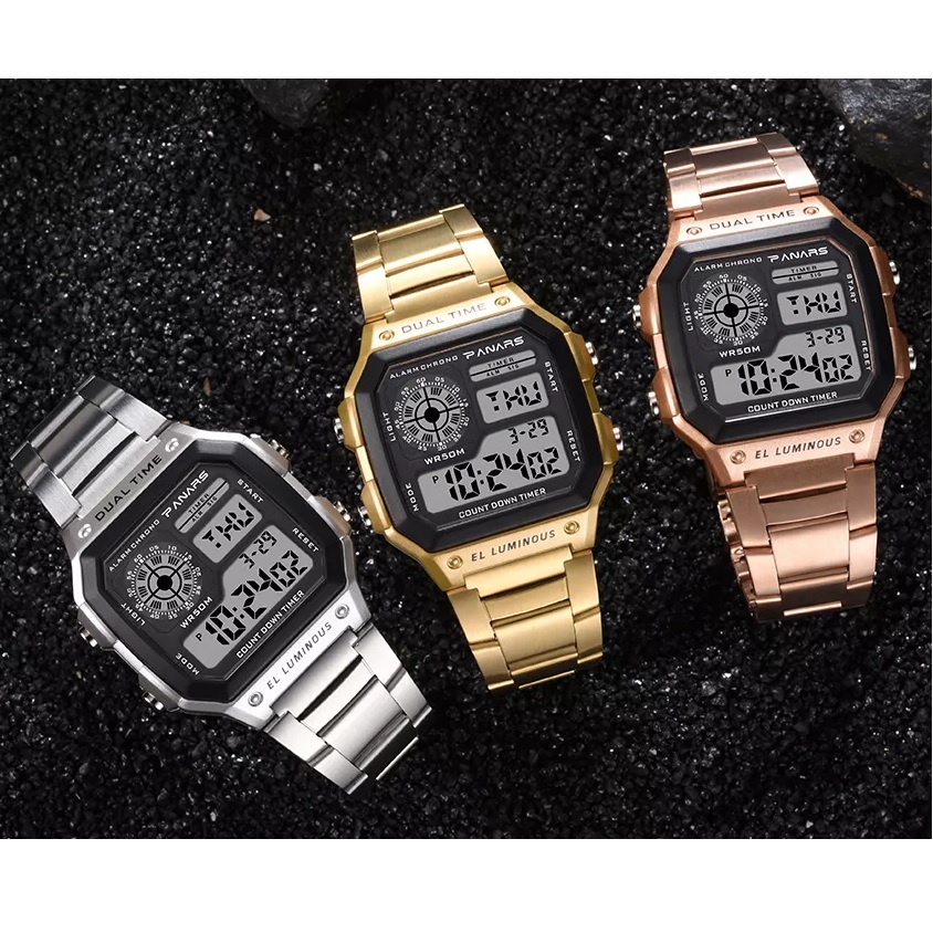 PANARS Watch - Gold/Pink