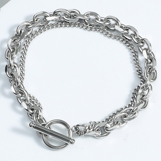 DO-20980 Men's Arm Chain - Silver