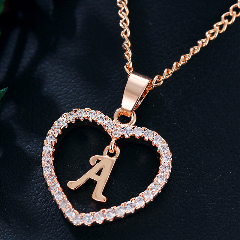 Letter Necklace - T/Silver
