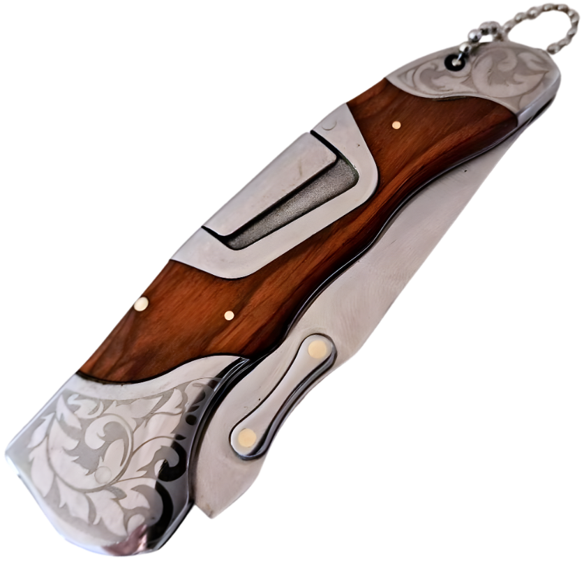 Outdoor folding knife CO - 40406 - Yellow