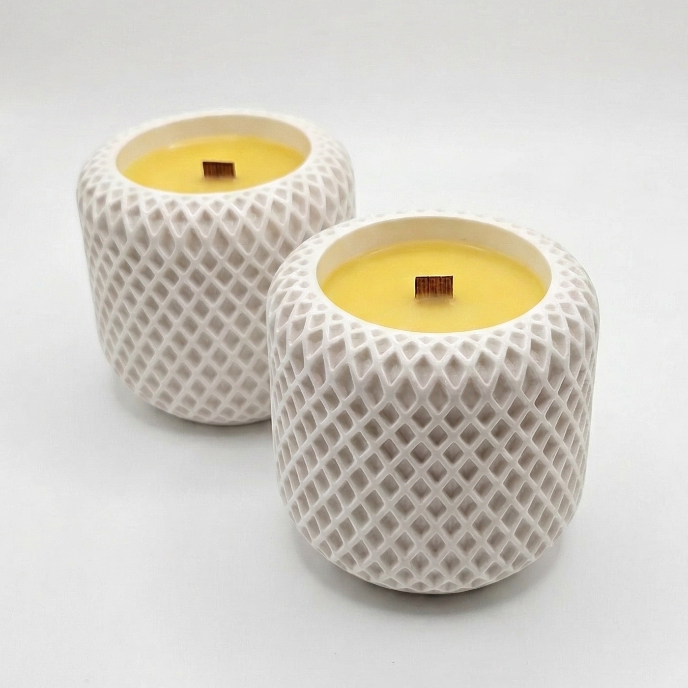 Candle Mosaic - White / Neon Yellow / Mojito