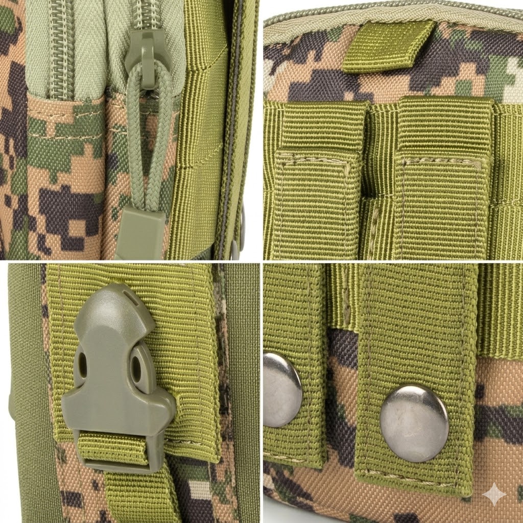 Detachable waist bag - Camouflage / Type2