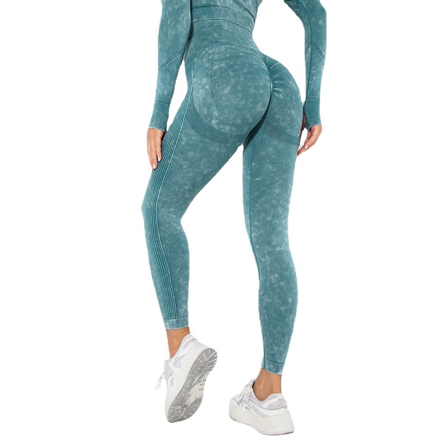JE-15527 Push Up Leggings - Black/S