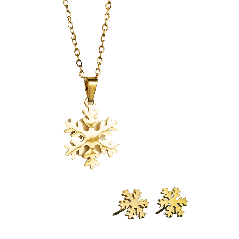 Snowflake Set - Gold