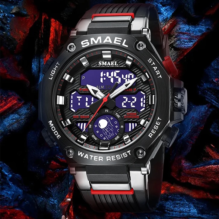 Watch SMAEL KE-29484 - Black / Silver