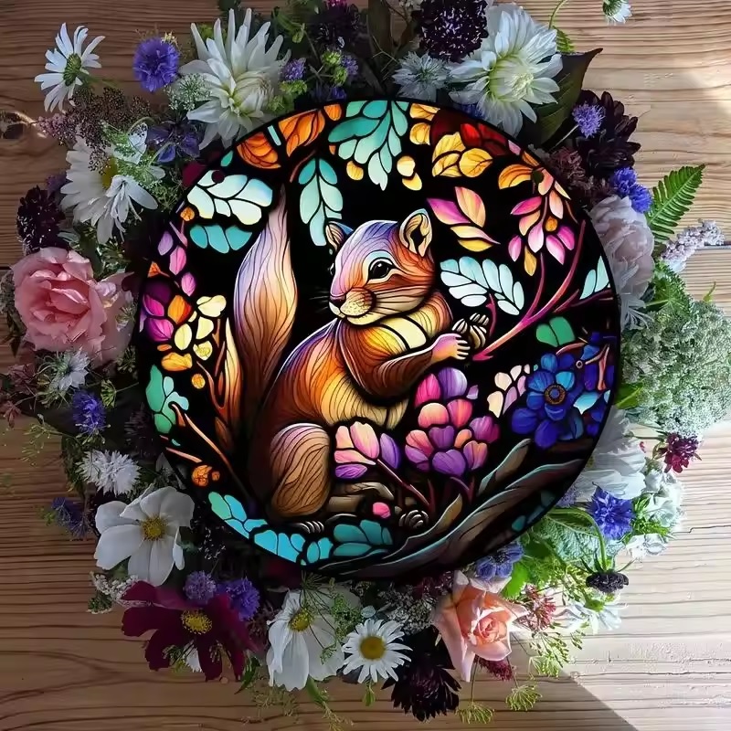 Sun catcher - Squirrel