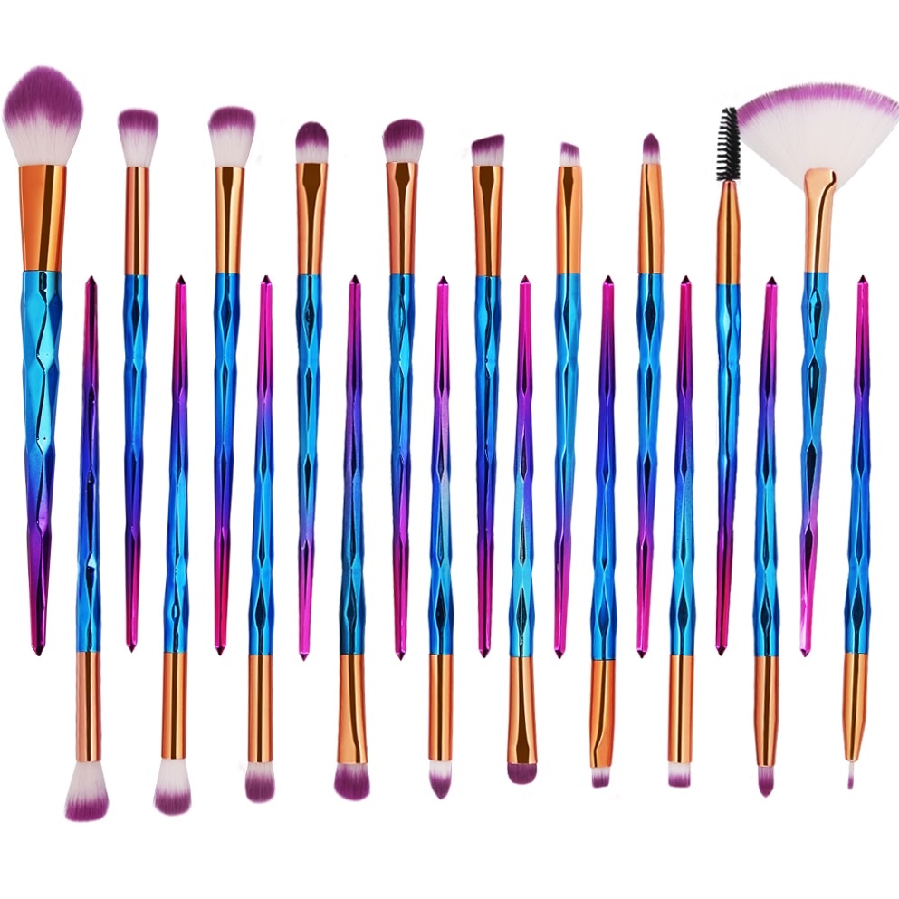 Makeup Brushes - Brown