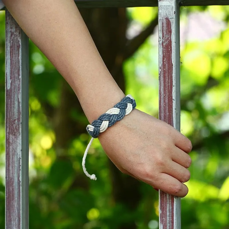 TI-33205 Bracelet - Grey/White