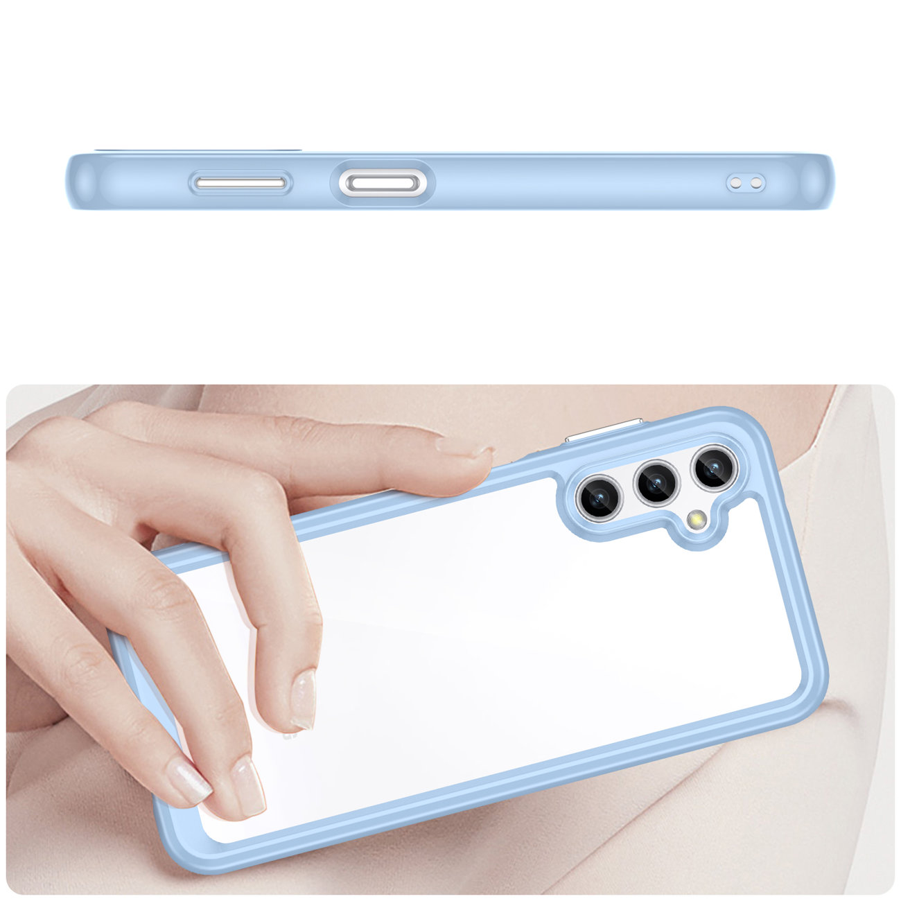 Outer Space case for Samsung Galaxy A36 - Blue