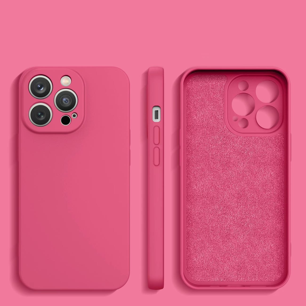 Silicone case for Samsung Galaxy A22 5G - Pink