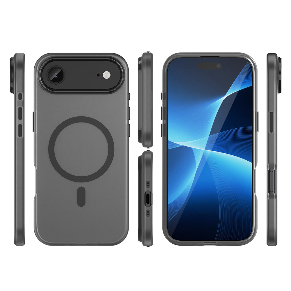 Magnetic Abrasive case for Apple iPhone 17 Air - Black