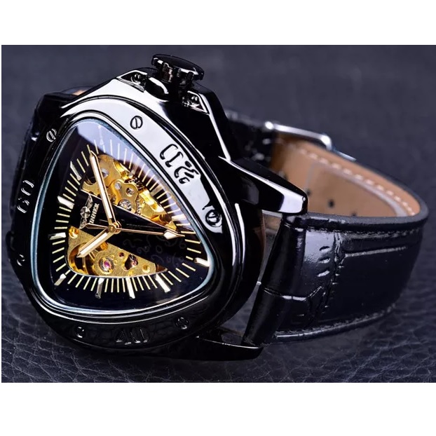 Winner OT-14447 Watch - Black/Silver/Gold