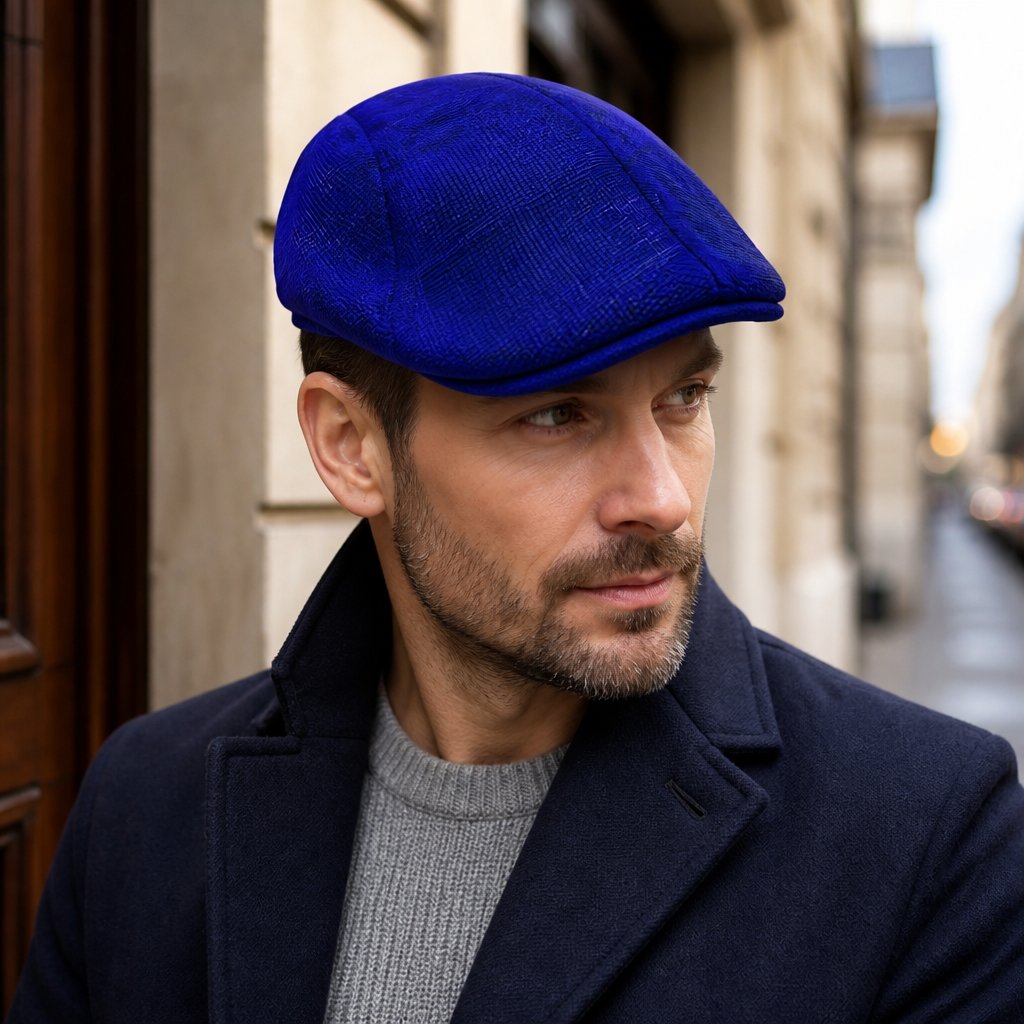 SC-16106 Men's Beret - Dark Blue