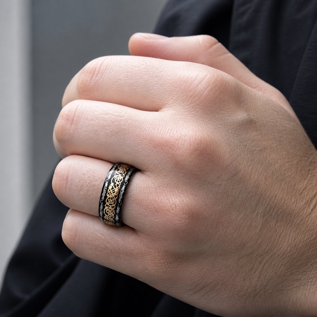 OR-17128 Ring - Black/Gold/55mm
