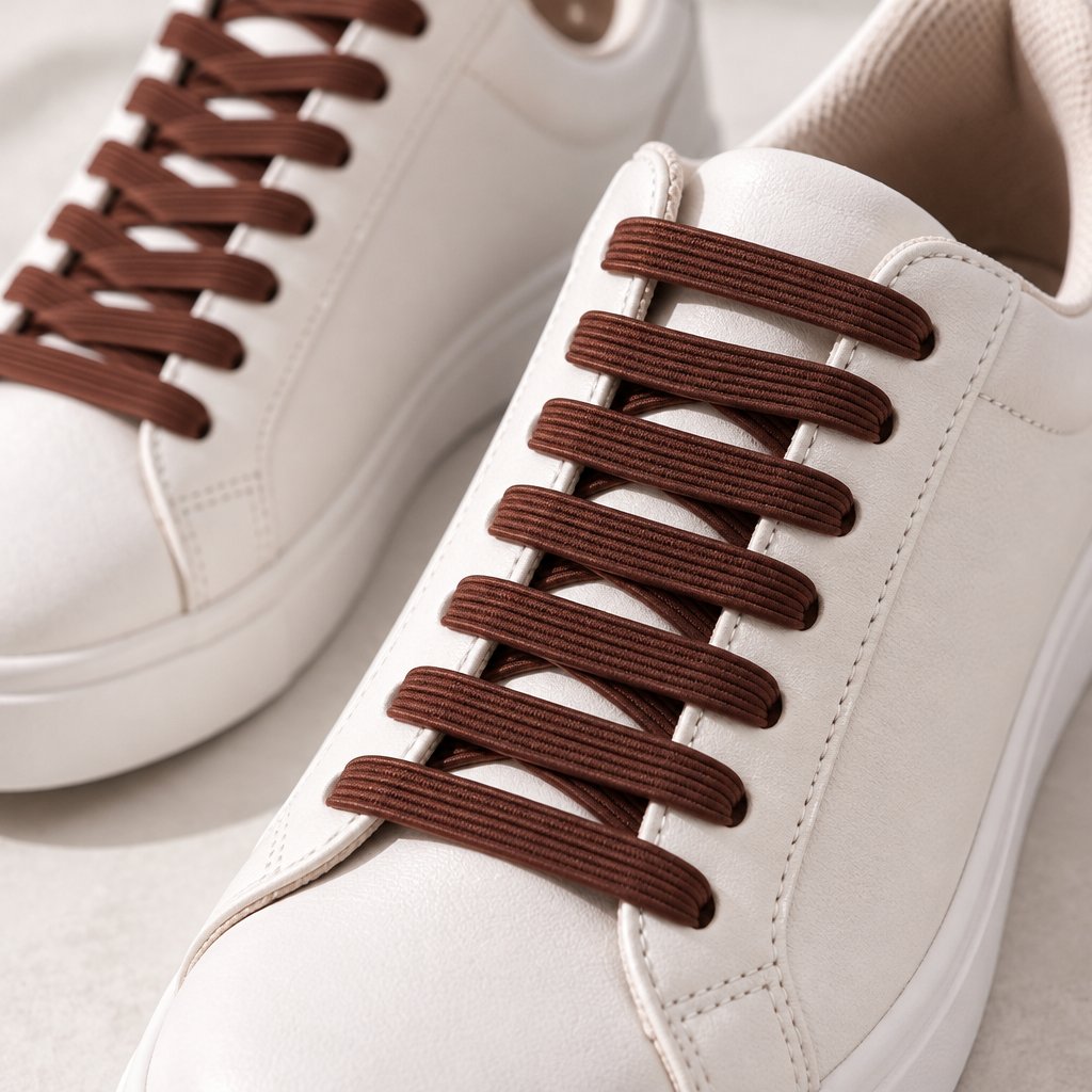 CO-18669 Magnetic Shoelaces - Brown