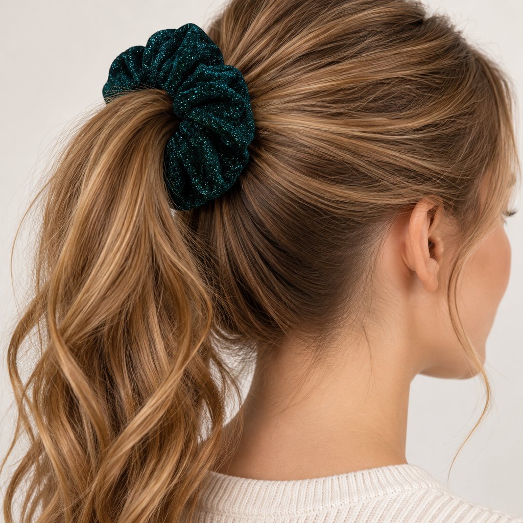GL-19002 Hair Tie - Dark Green
