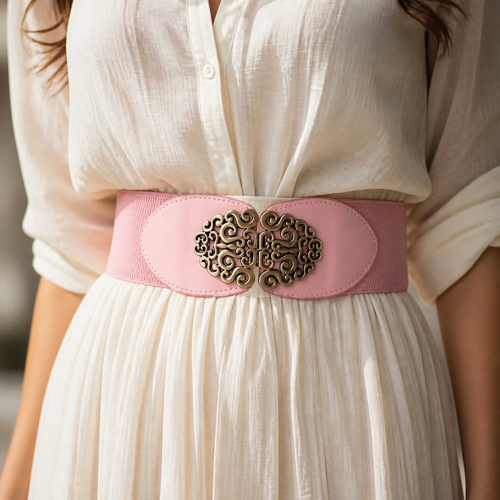 KI-22590 Retro Belt - Pink