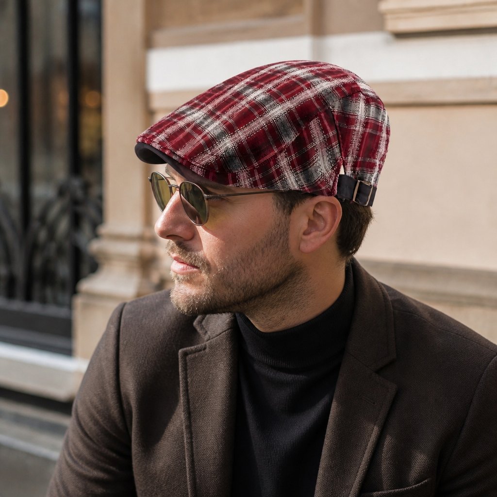 PR-25629 Beret - Burgundy