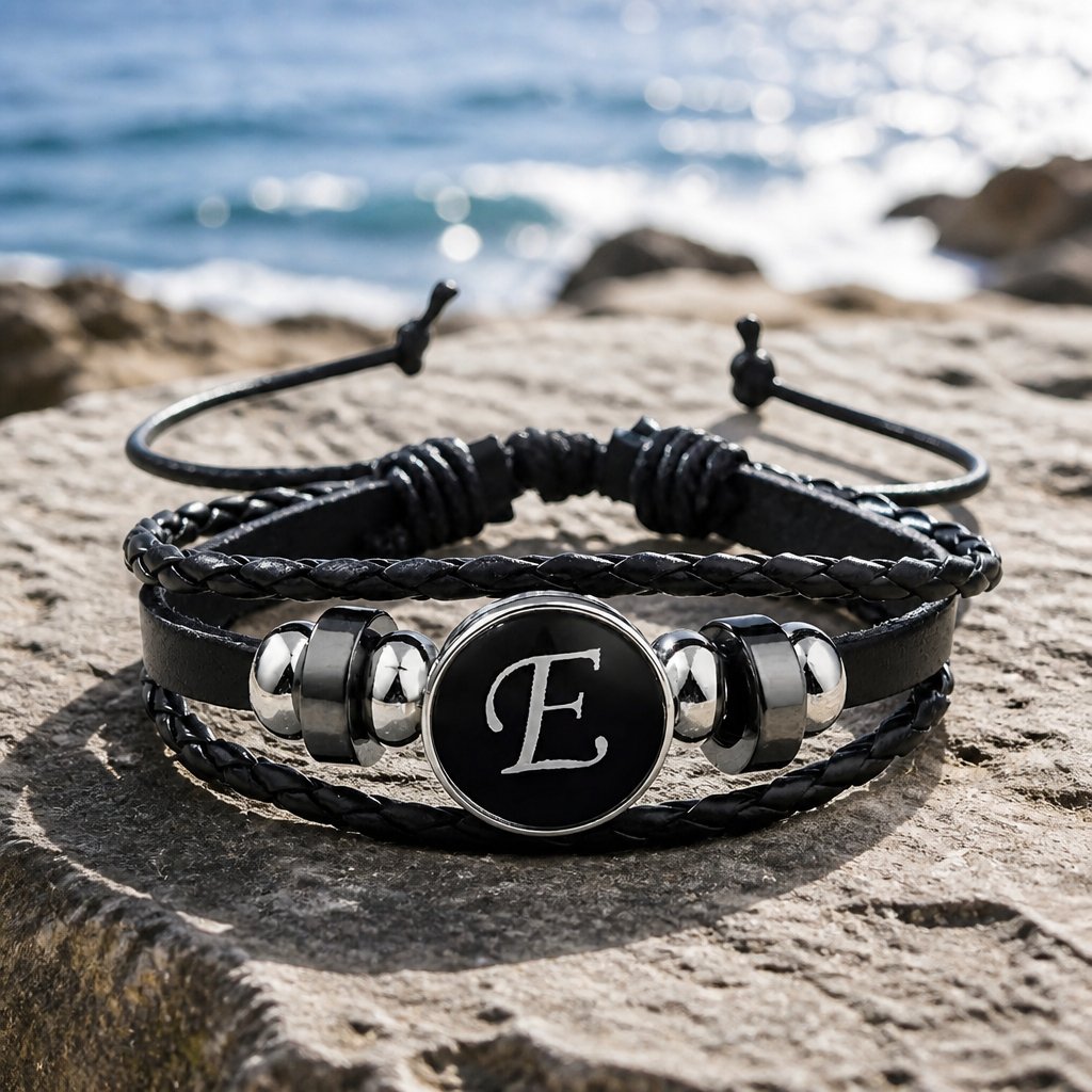 Alphabet Bracelet - E