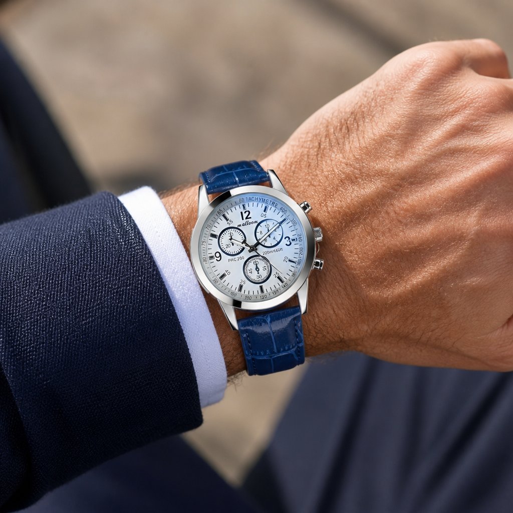 MA-3207 Watch - Blue/White