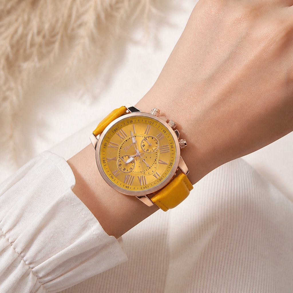AD-33541 Watch - Yellow