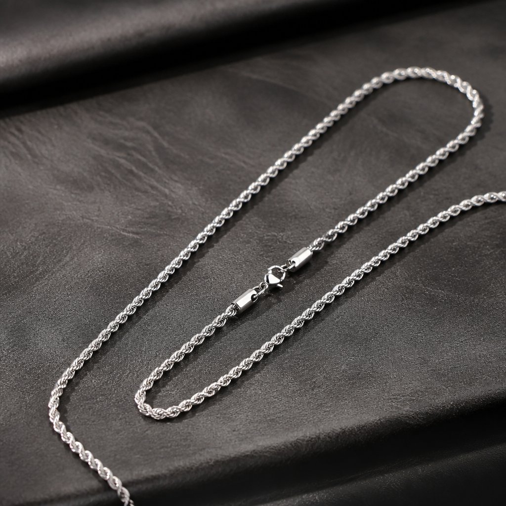 Men's Chain - Silver / 40cm / 2mm