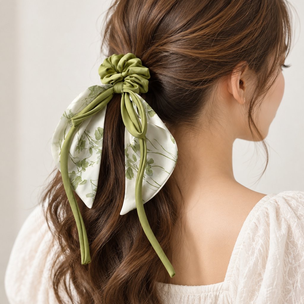 MO-38204 Hair Tie - Green