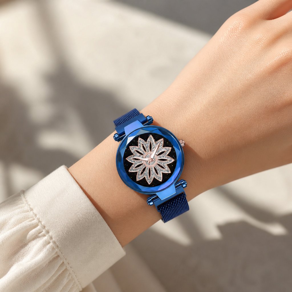 Magnetic Watch OR-5081 - Blue